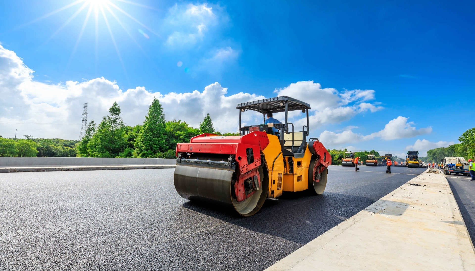 Smooth asphalt paving in Reading, PA creates durable surfaces.